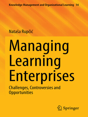 cover image of Managing Learning Enterprises
